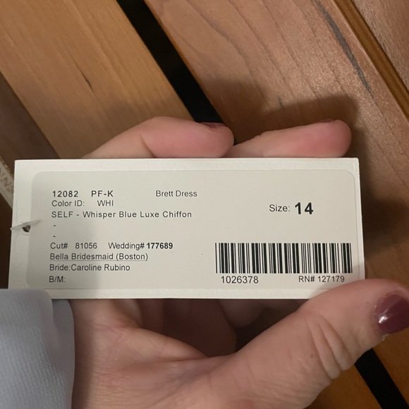 Jenny Yoo bridesmaid dress 14 - Picture 4 of 9